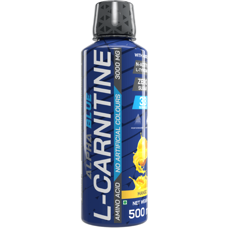 L Carnitine Liquid Alpha Blue Supplements