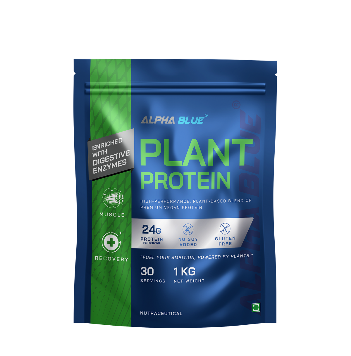 Plant Whey Protein Alpha Blue