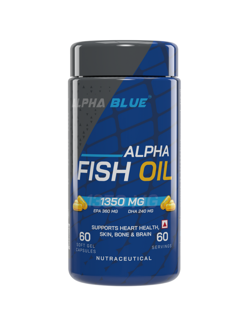 Alpha Blue Fish Oil Capsules Alpha Blue