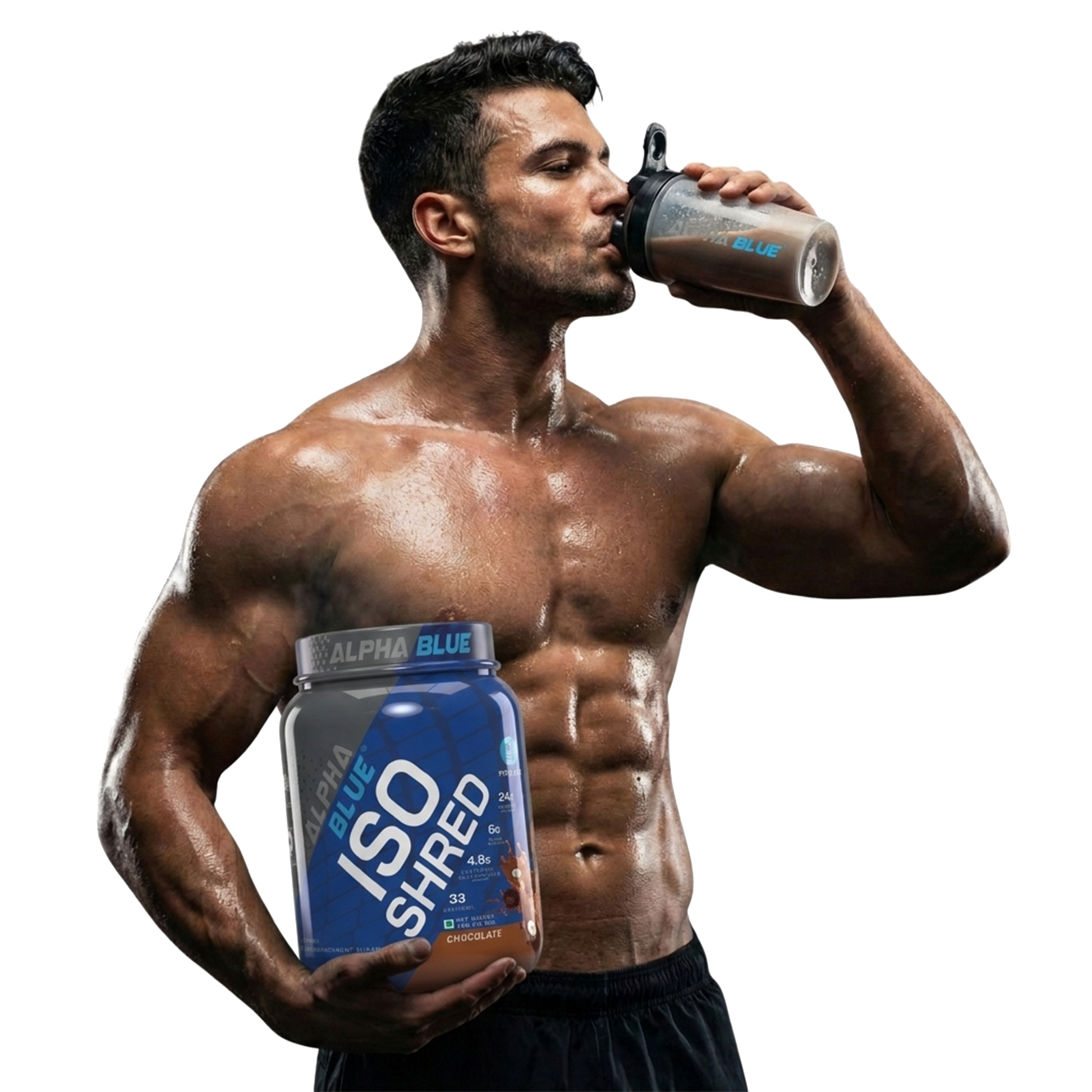 Alpha Blue ISO Shred Protein Alpha Blue