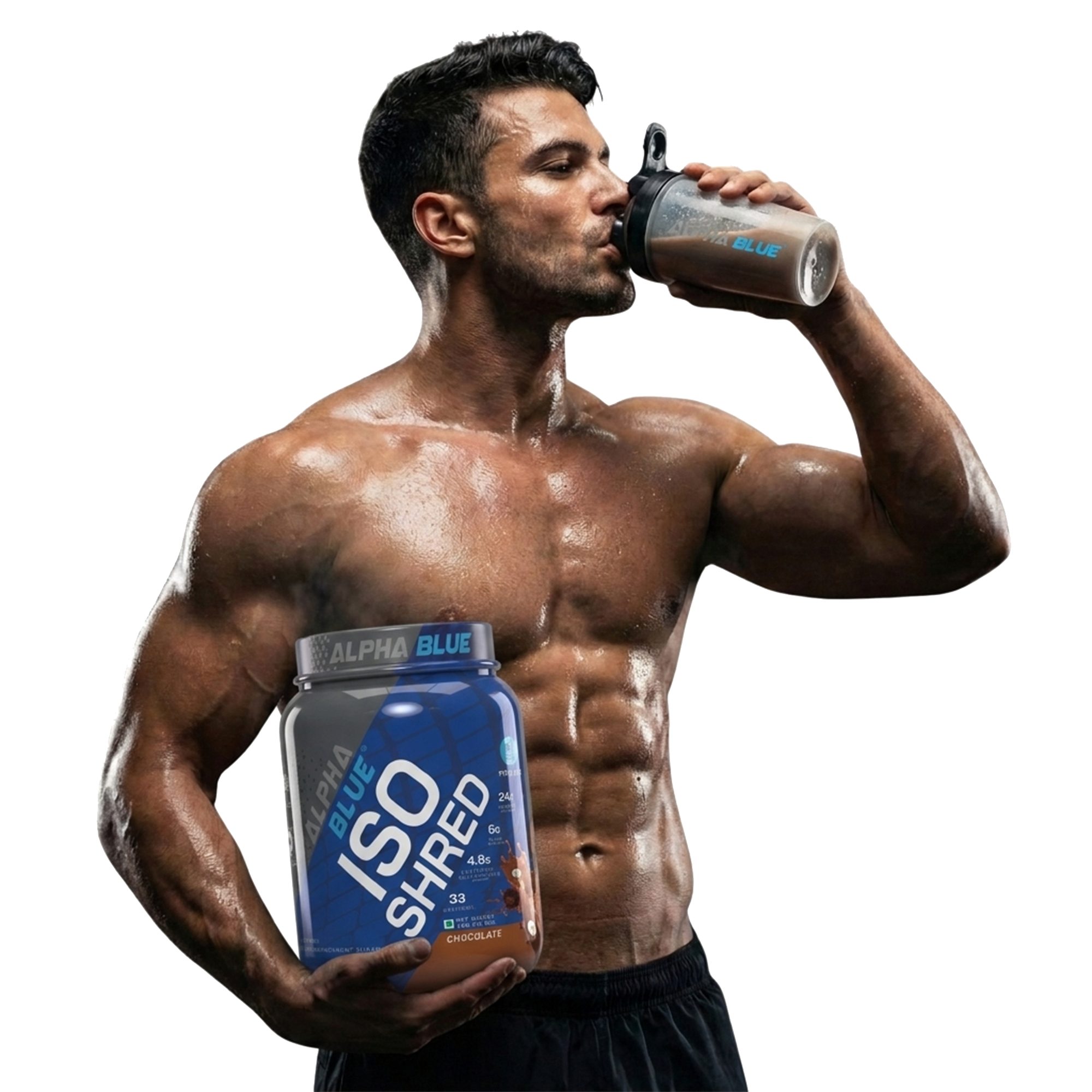 Alpha Blue ISO Shred Protein