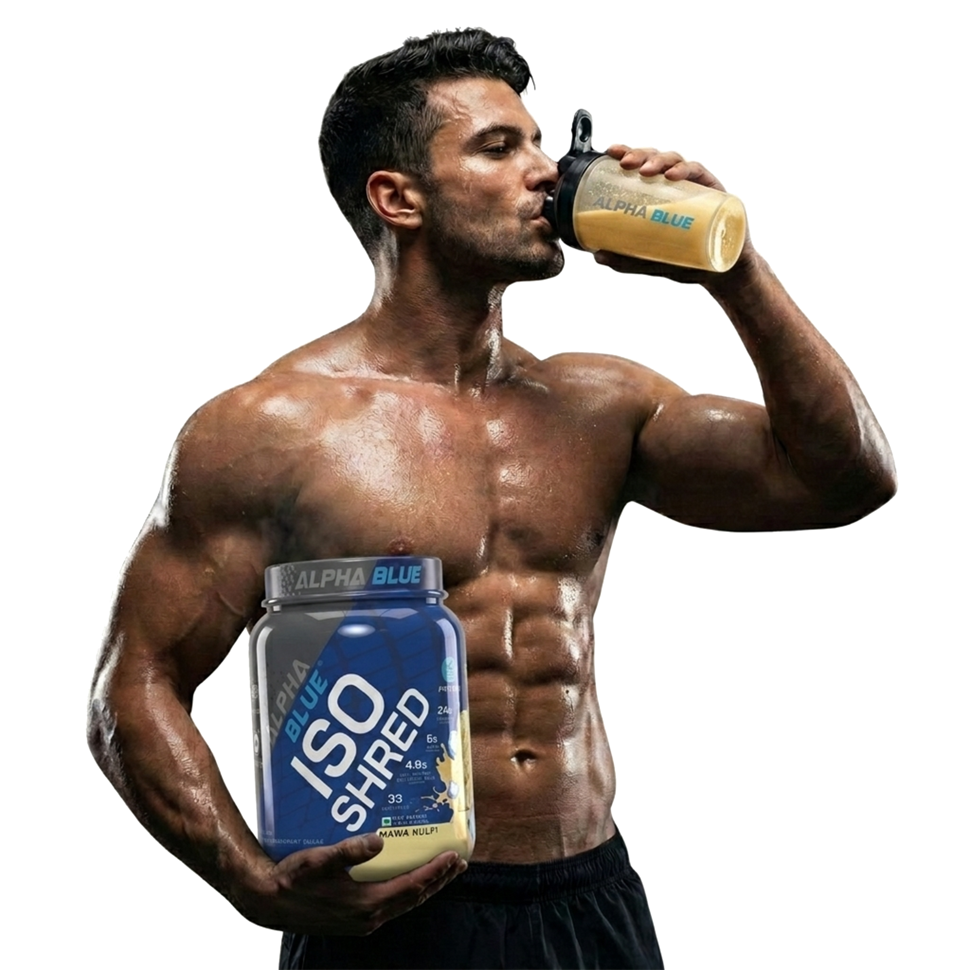 Alpha Blue ISO Shred Protein Alpha Blue