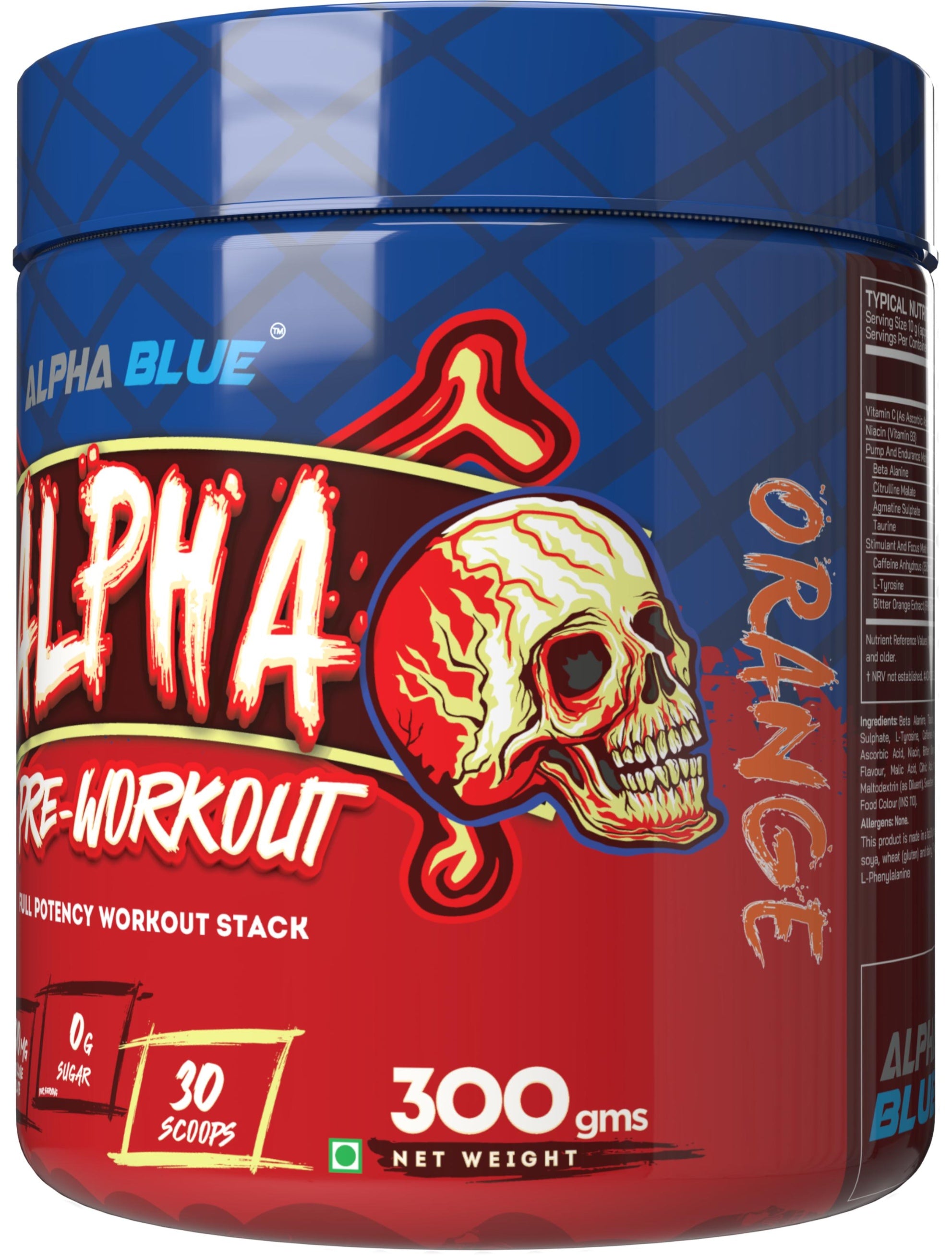 Alpha Blue Preworkout