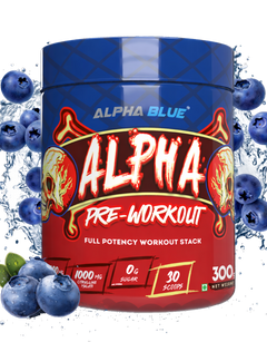 Alpha Blue Preworkout Alpha Blue