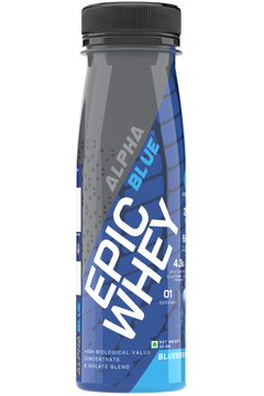 Alpha Blue Epic Whey Protein - Shake & Sip Alpha Blue