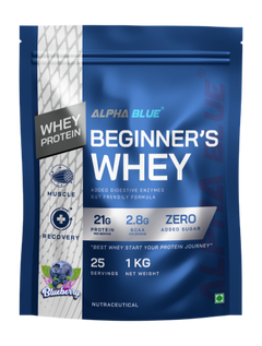 Beginner's Whey Protein Alpha Blue