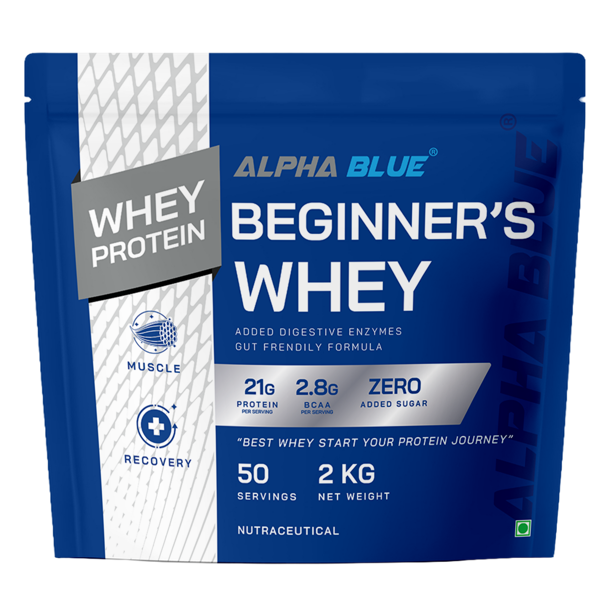 Alpha Blue Beginner's Whey Protein Alpha Blue
