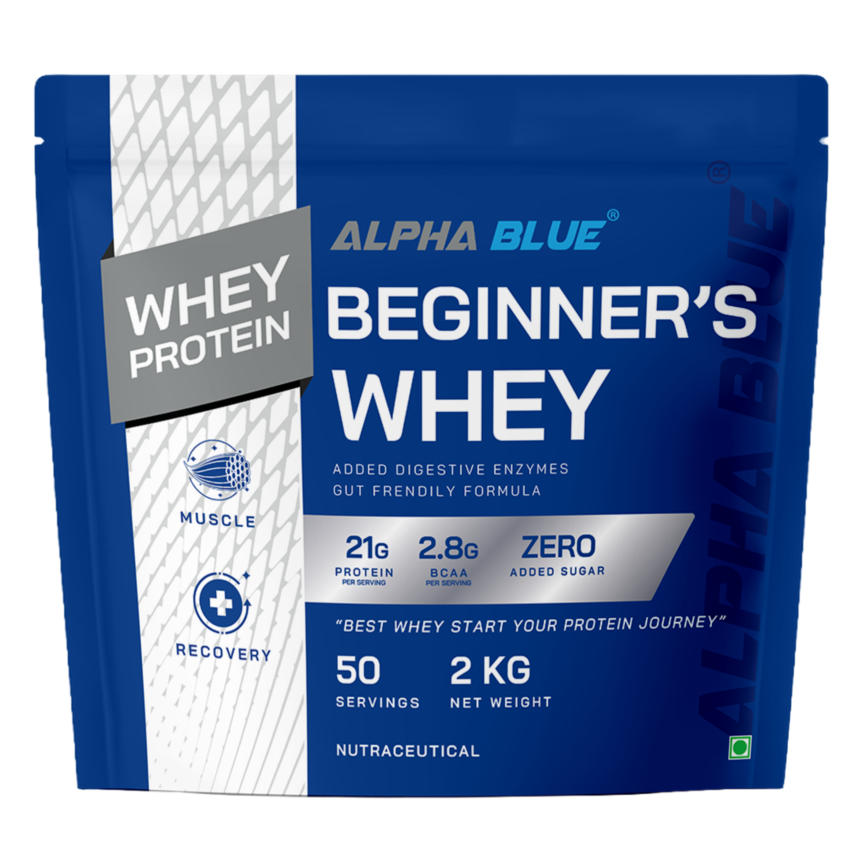 Alpha Blue Beginner's Whey Protein Alpha Blue