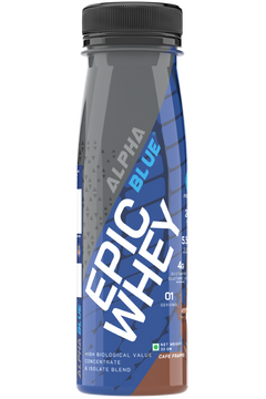 Alpha Blue Epic Whey Protein - Shake & Sip Alpha Blue