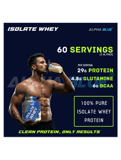 Isolate Whey Protein Alpha Blue