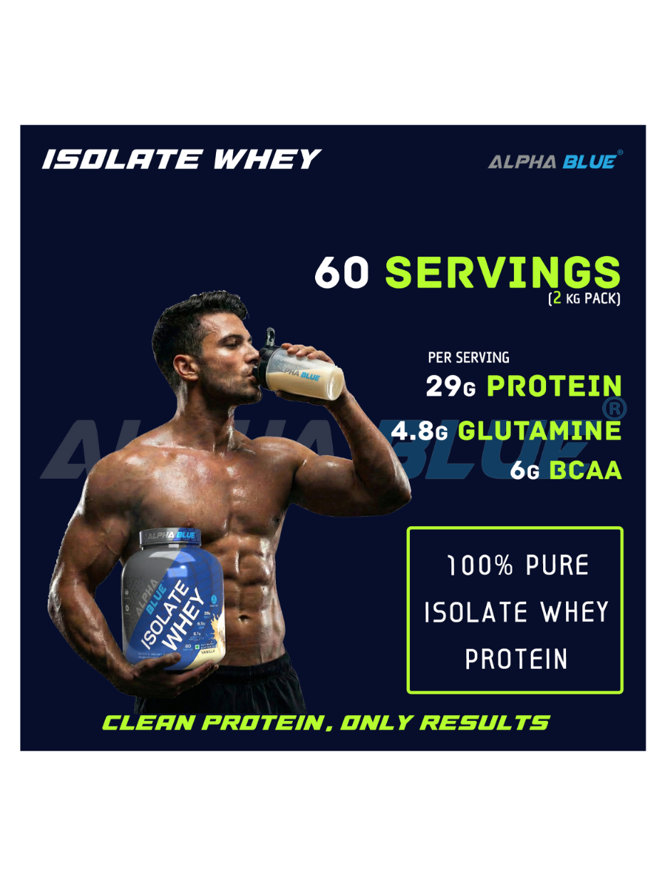 Isolate Whey Protein Alpha Blue