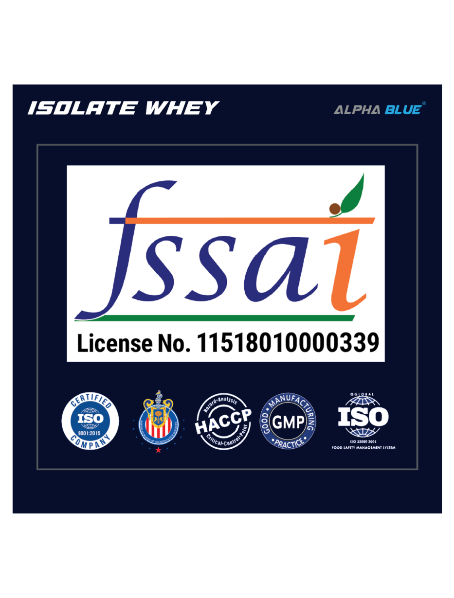 Isolate Whey Protein Alpha Blue