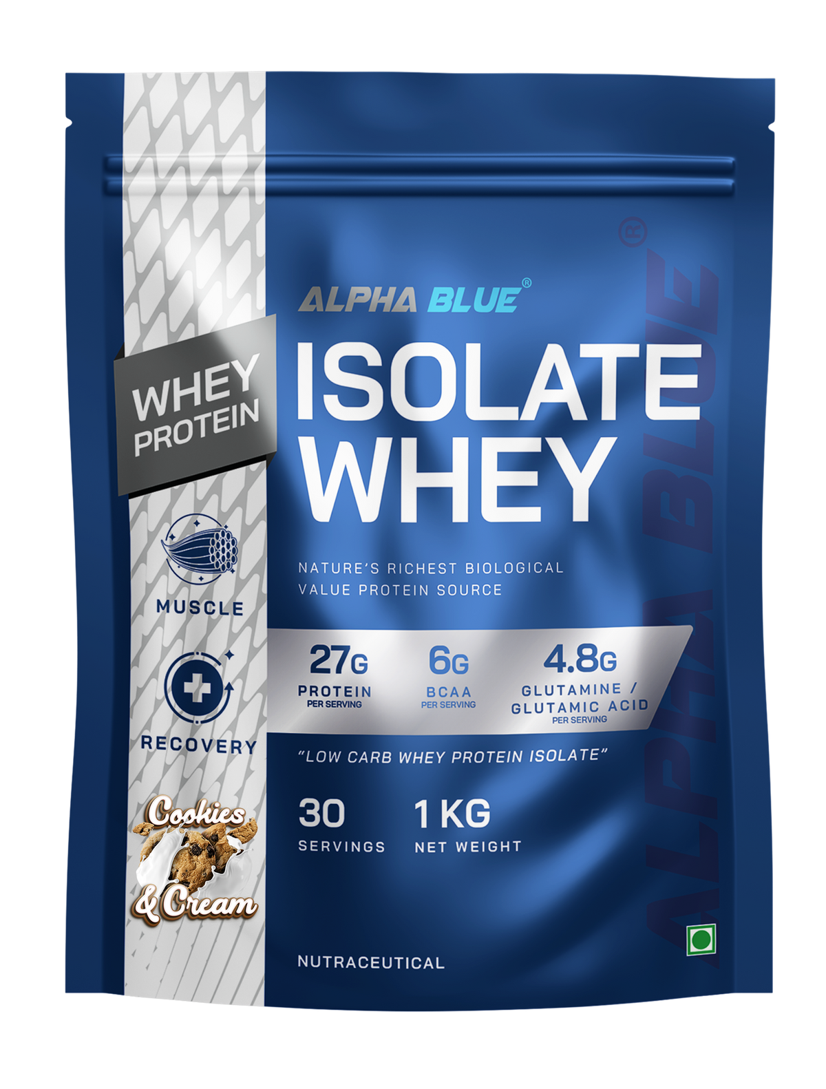 Isolate Whey Protein Alpha Blue
