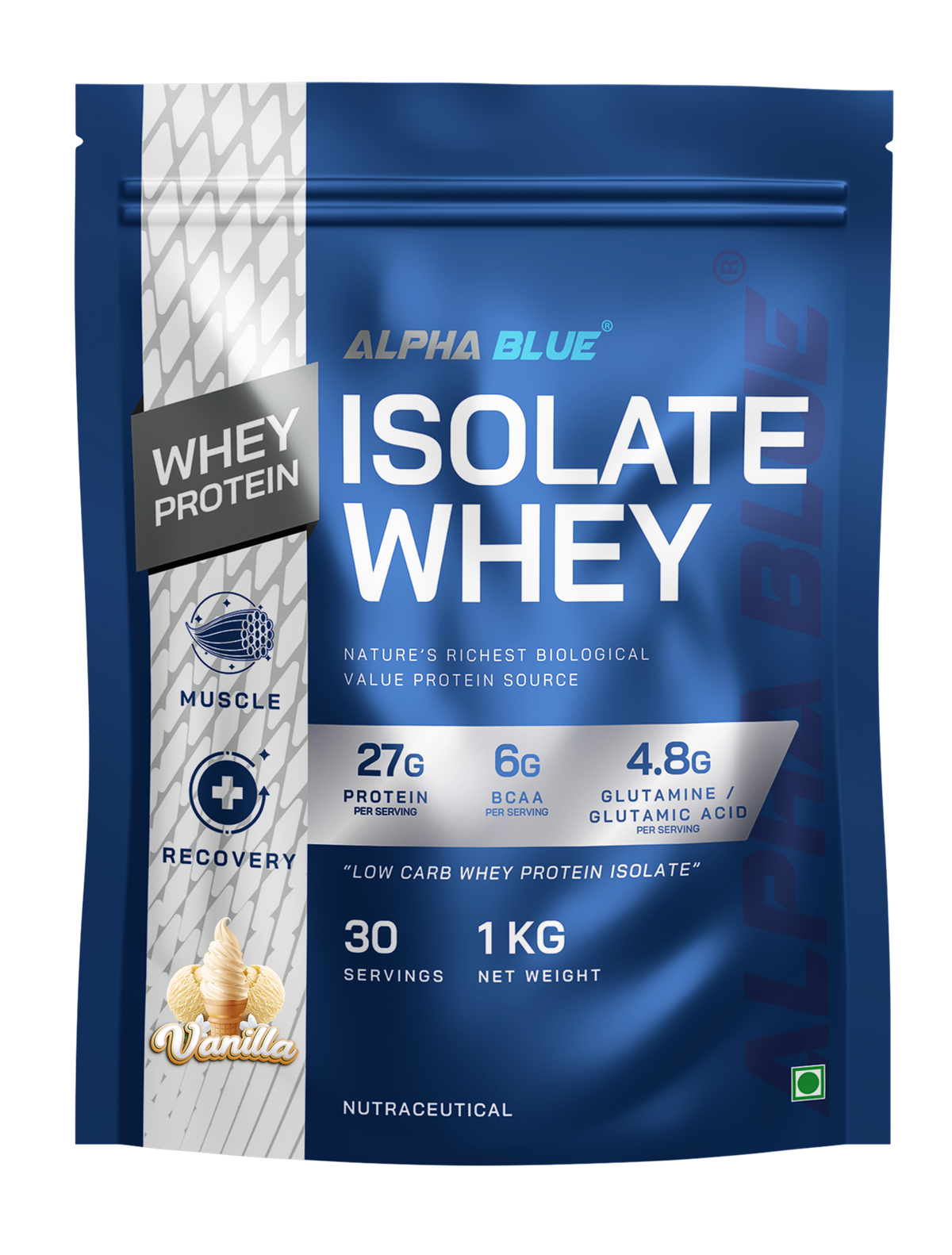 Isolate Whey Protein Alpha Blue
