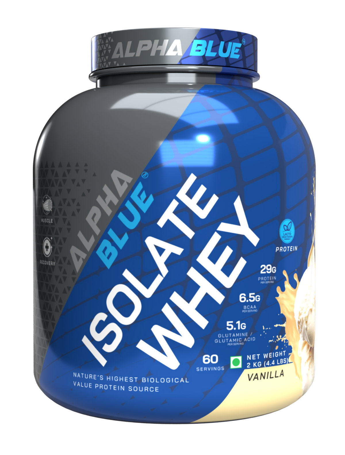 Isolate Whey Protein Alpha Blue