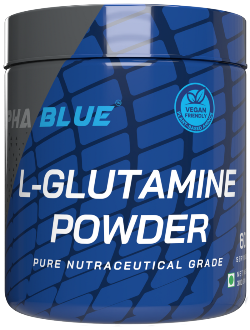 Alpha Blue L-Glutamine Powder Alpha Blue