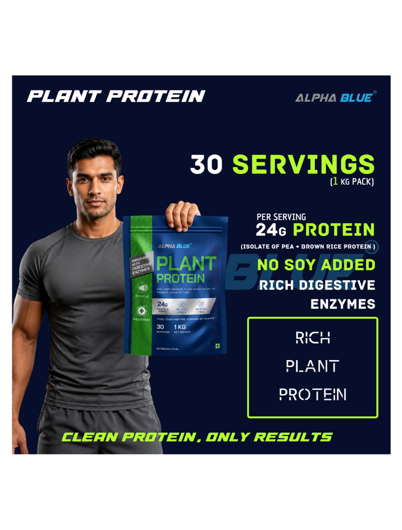 Plant Protein Alpha Blue