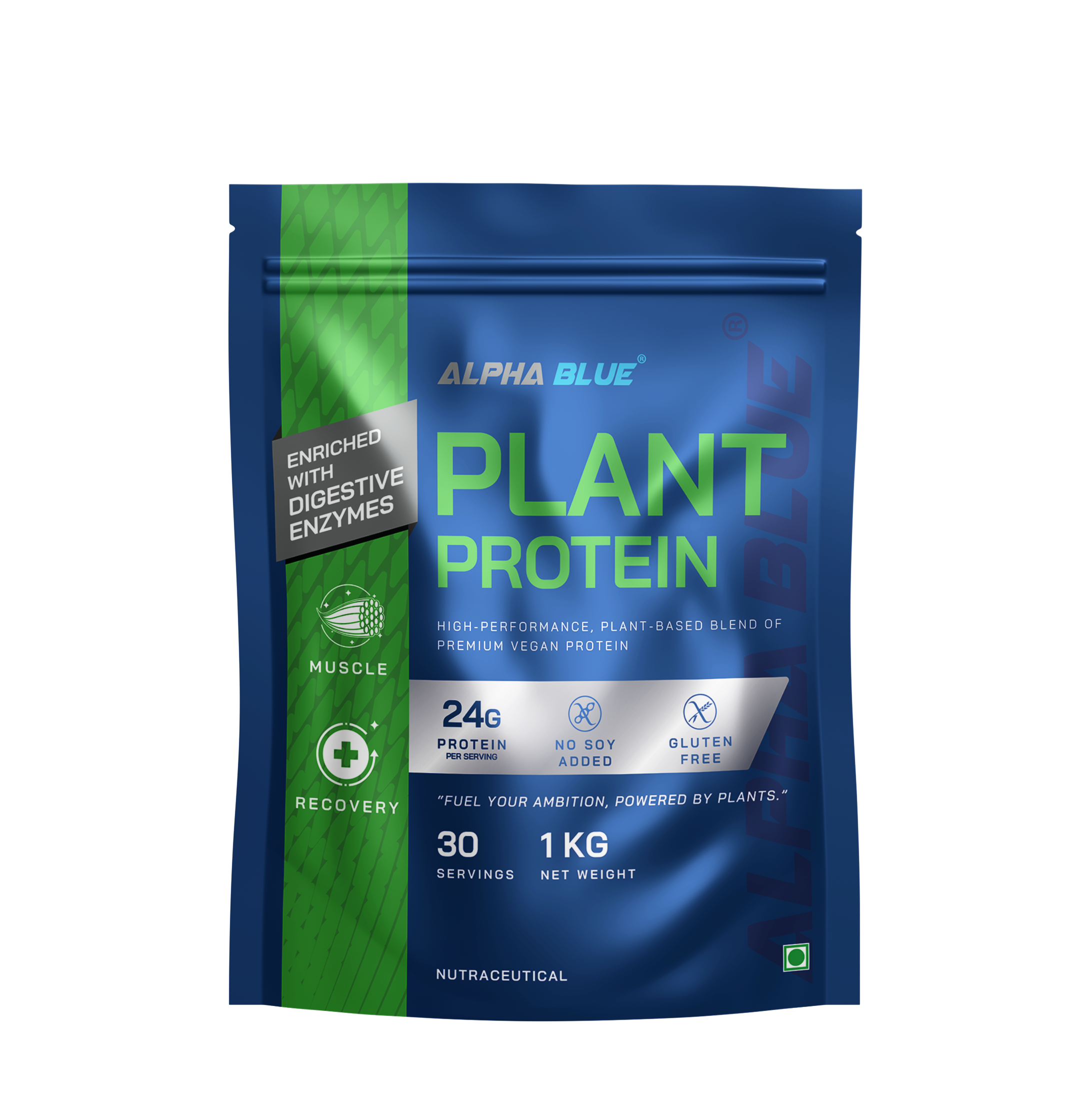 Plant Whey Protein Alpha Blue