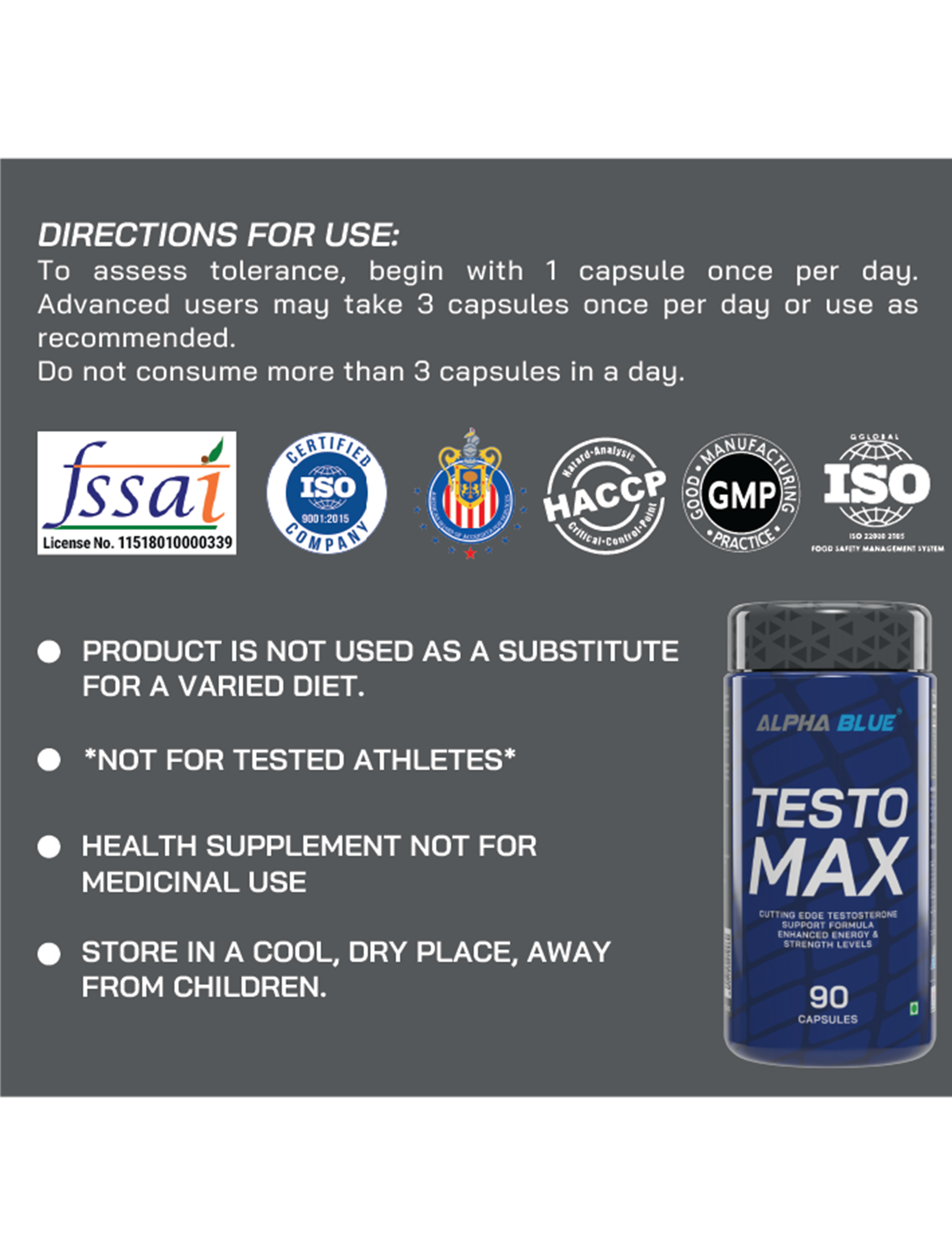 Alpha Blue Testo Max Capsules-3