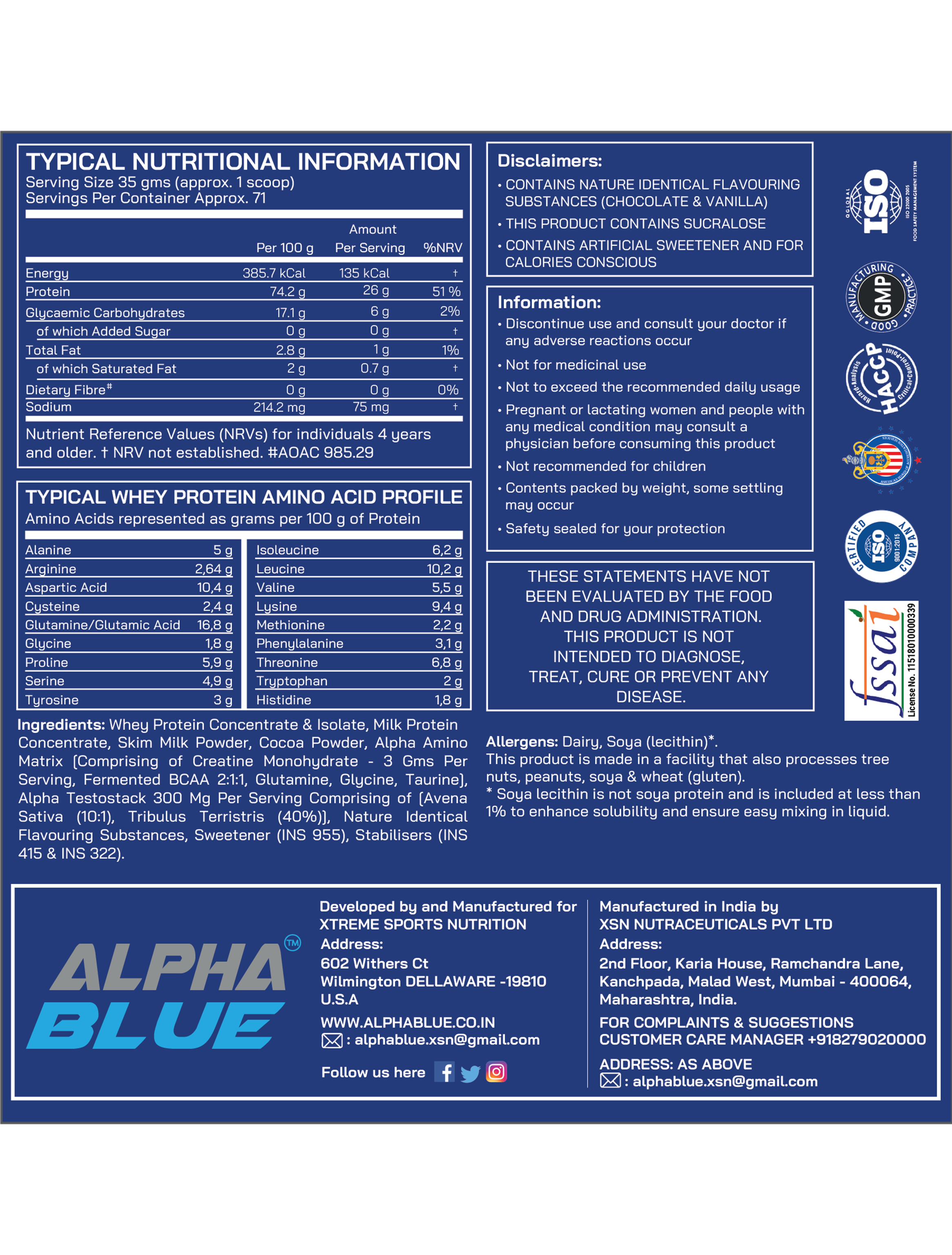 Alpha Blue Whey 71 Protein-11