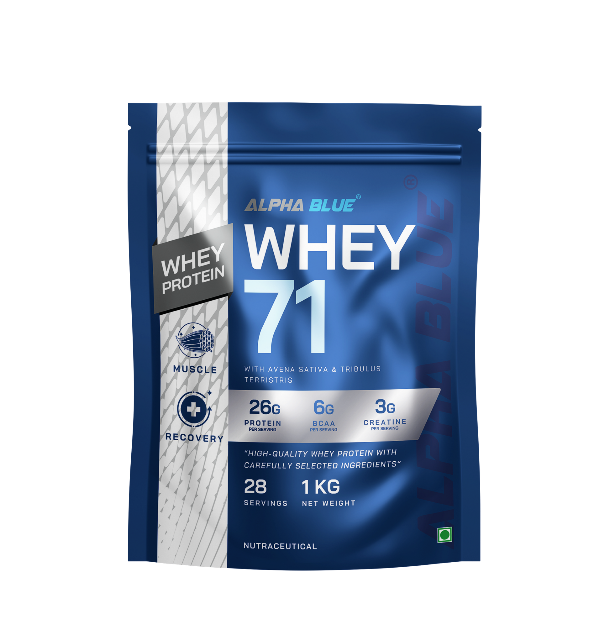 Alpha Blue Whey 71 Protein Alpha Blue